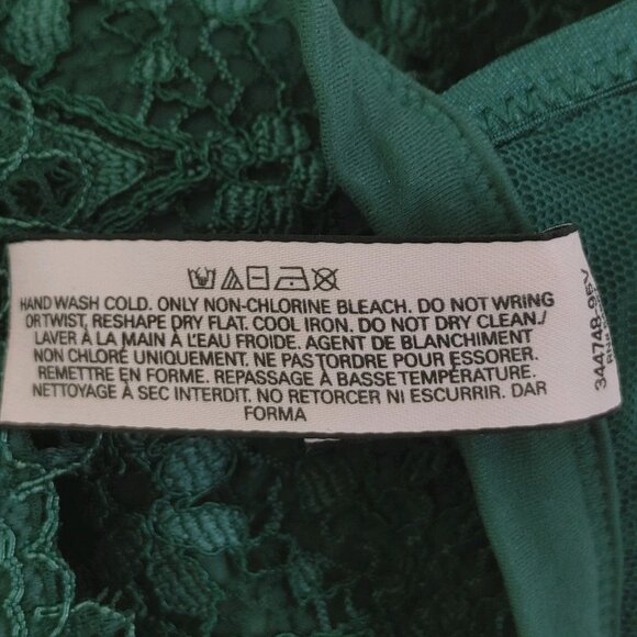Victoria's Secret Front-Close Bralette in Emerald Green Size M - Picture 11 of 11